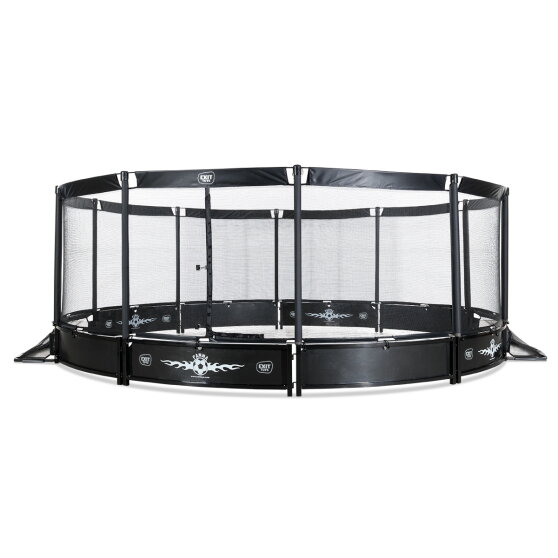 Aire ronde de Panna avec filet EXIT ø 488 cm