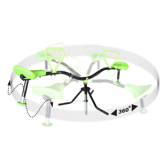 Balançoire à bascule rotative EXIT Spinner