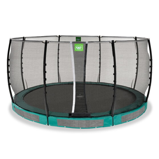 Trampoline enterré EXIT Allure Classic ø427cm - vert