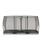 Trampoline enterré EXIT Allure Premium 244x427cm - noir