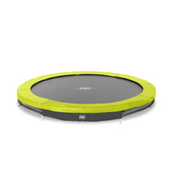 Trampoline enterré EXIT Silhouette sports ø305cm - vert