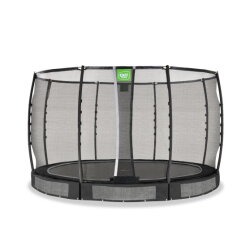Trampoline enterré EXIT Allure Premium ø366cm - noir