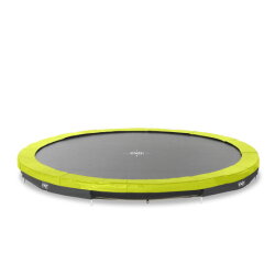 Trampoline enterré EXIT Silhouette sports ø427cm - vert