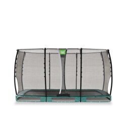 Trampoline enterré EXIT Allure Classic 214x366cm - vert