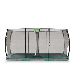 Trampoline enterré EXIT Allure Classic 244x427cm - vert