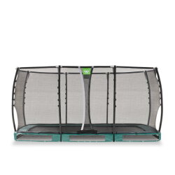 Trampoline enterré EXIT Allure Premium 244x427cm - vert