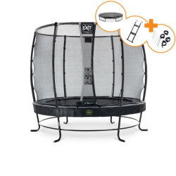 Trampoline EXIT Elegant Premium ensemble complet ø253cm - noir