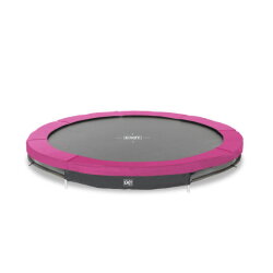 Trampoline enterré EXIT Silhouette sports ø305cm - rose