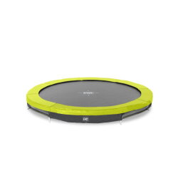 Trampoline enterré EXIT Silhouette sports ø244cm - vert