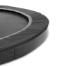 Trampoline de sport enterré au niveau du sol EXIT InTerra ø244cm - noir